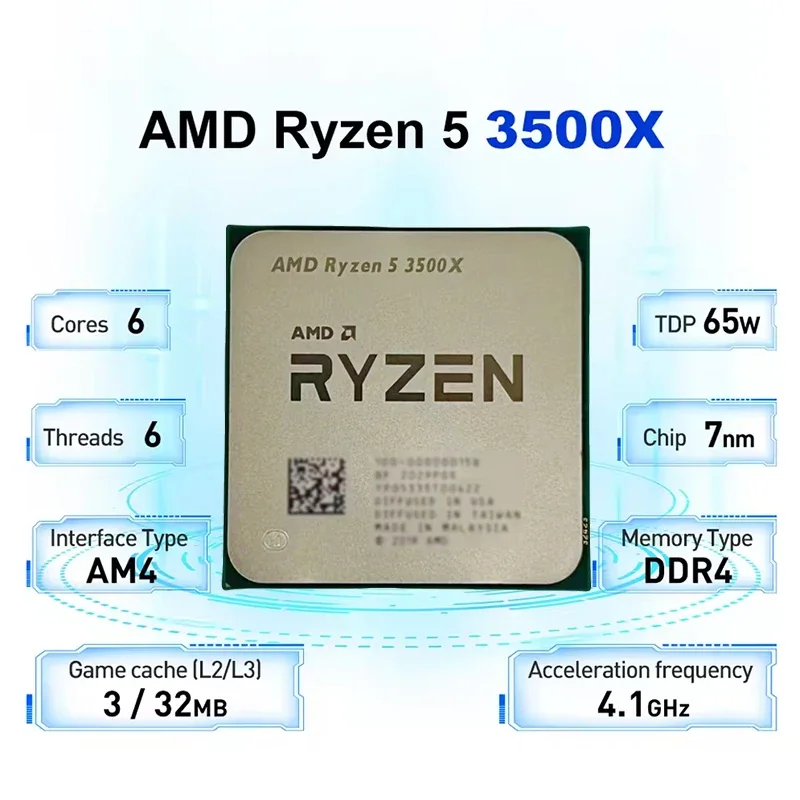 AMD Ryzen 5 3500X 3.6GHz 6 Núc - Esports Gaming Pc Build reseña y precio