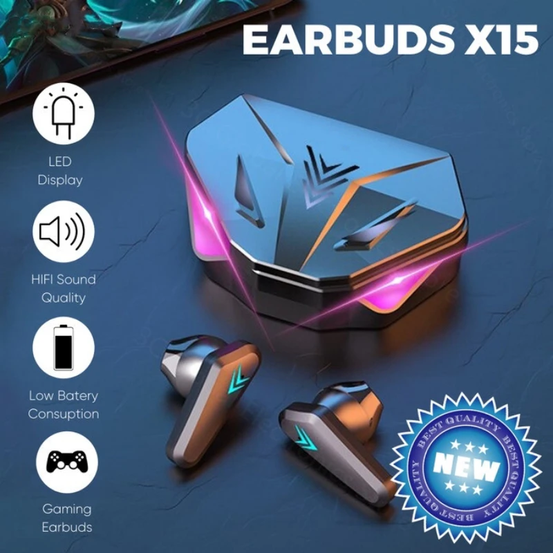 1PCS X15 TWS X15 Pro Auricular - Esports Gaming Gear reseña y precio