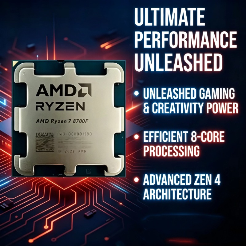 CPU para Juegos AMD Ryzen 7 87 - Esports Gaming Pc Build reseña y precio