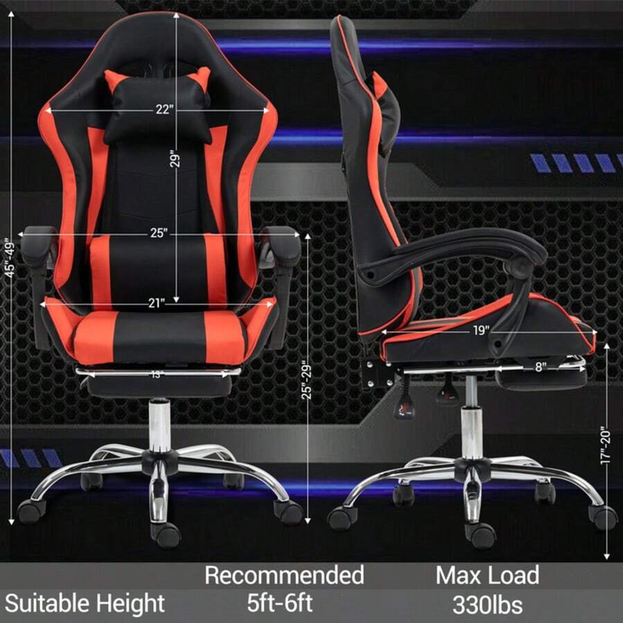 Silla de juego con soporte lum - Video Gaming & Esports Usd Acc reseña y precio