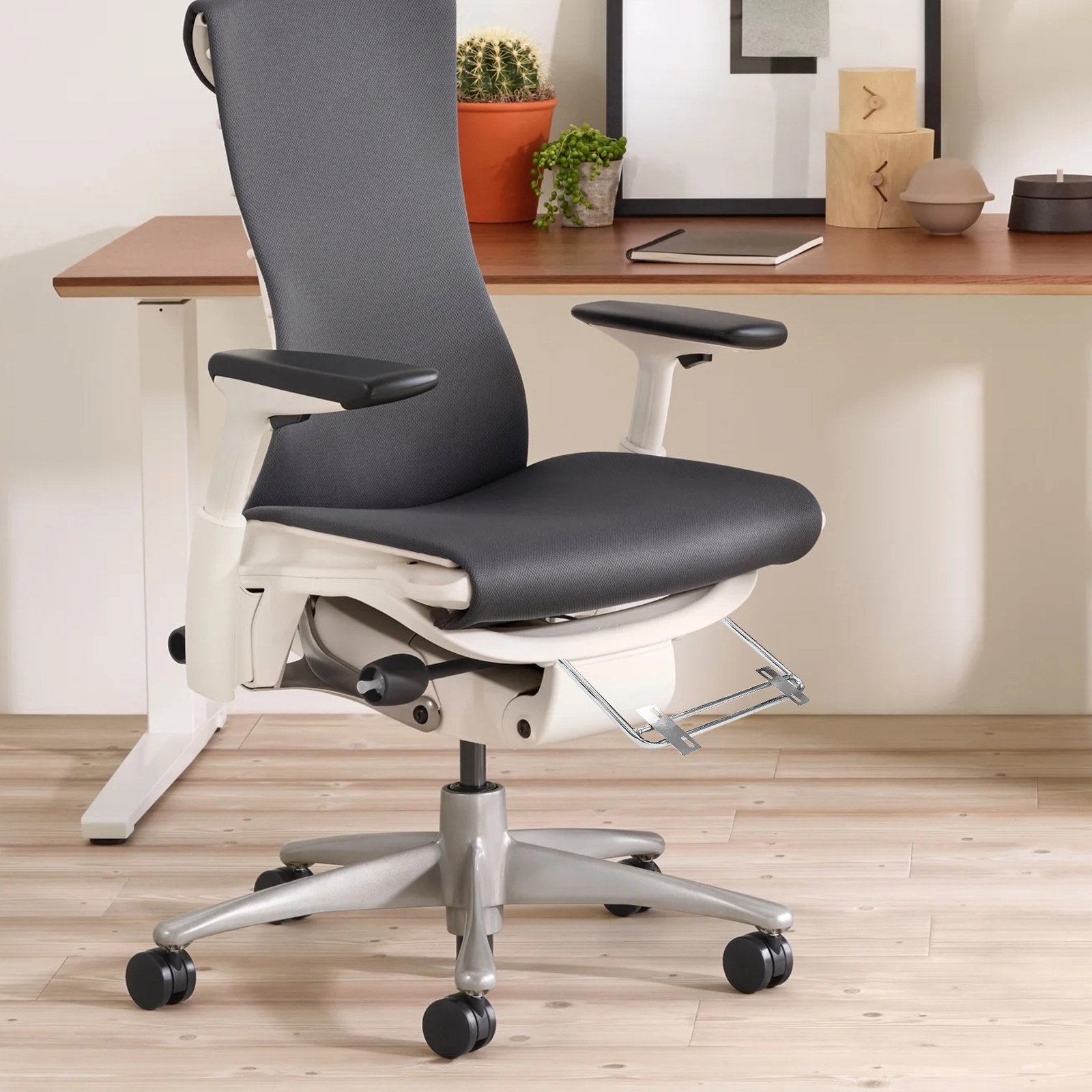 2 piezas de reposapiés ajustab - Footrest Under Desk reseña y precio
